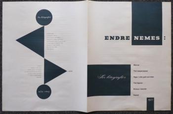 187. ENDRE NEMES (1909-1985) - EST LITOGRAFI